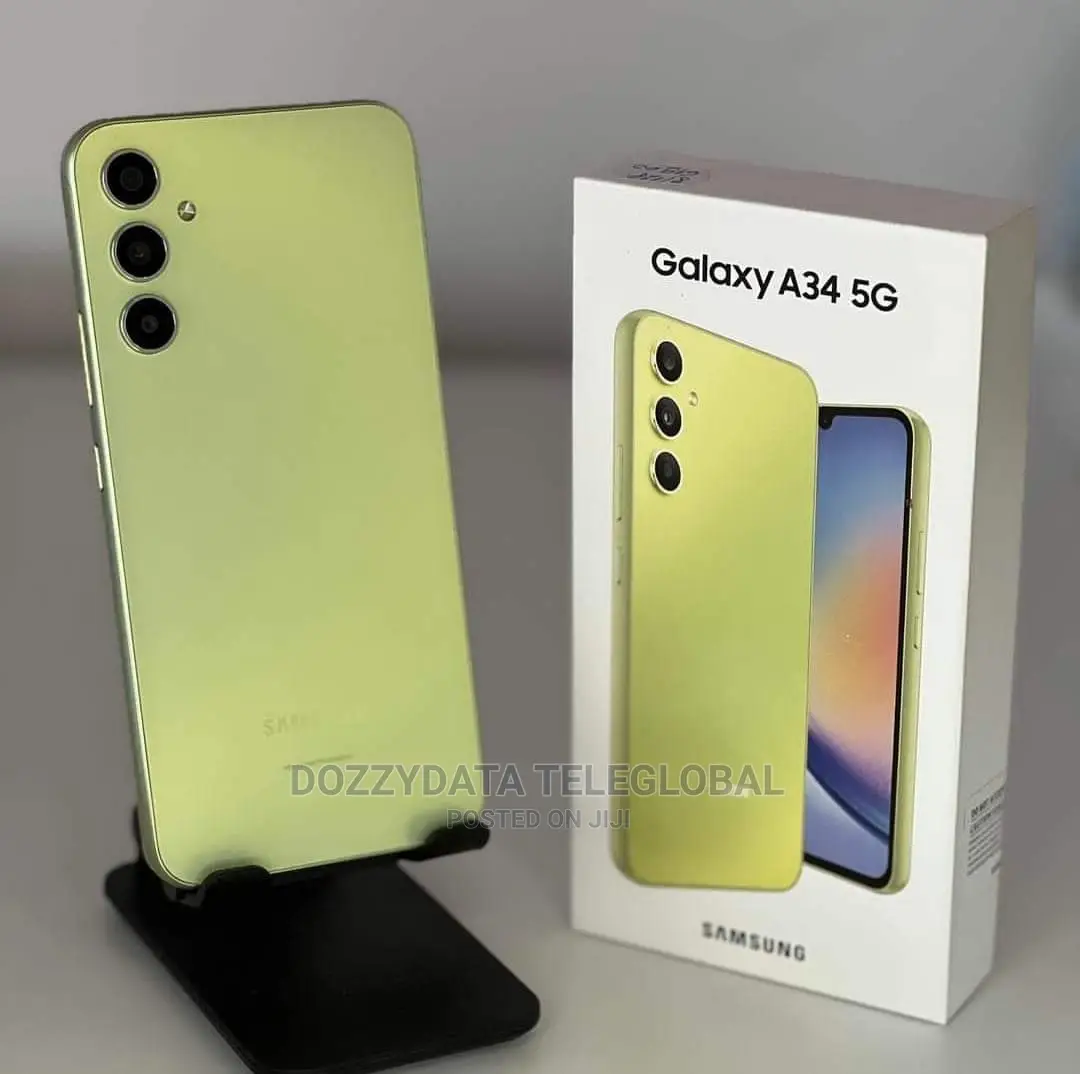 New Samsung Galaxy A34 5G 128 GB Yellow