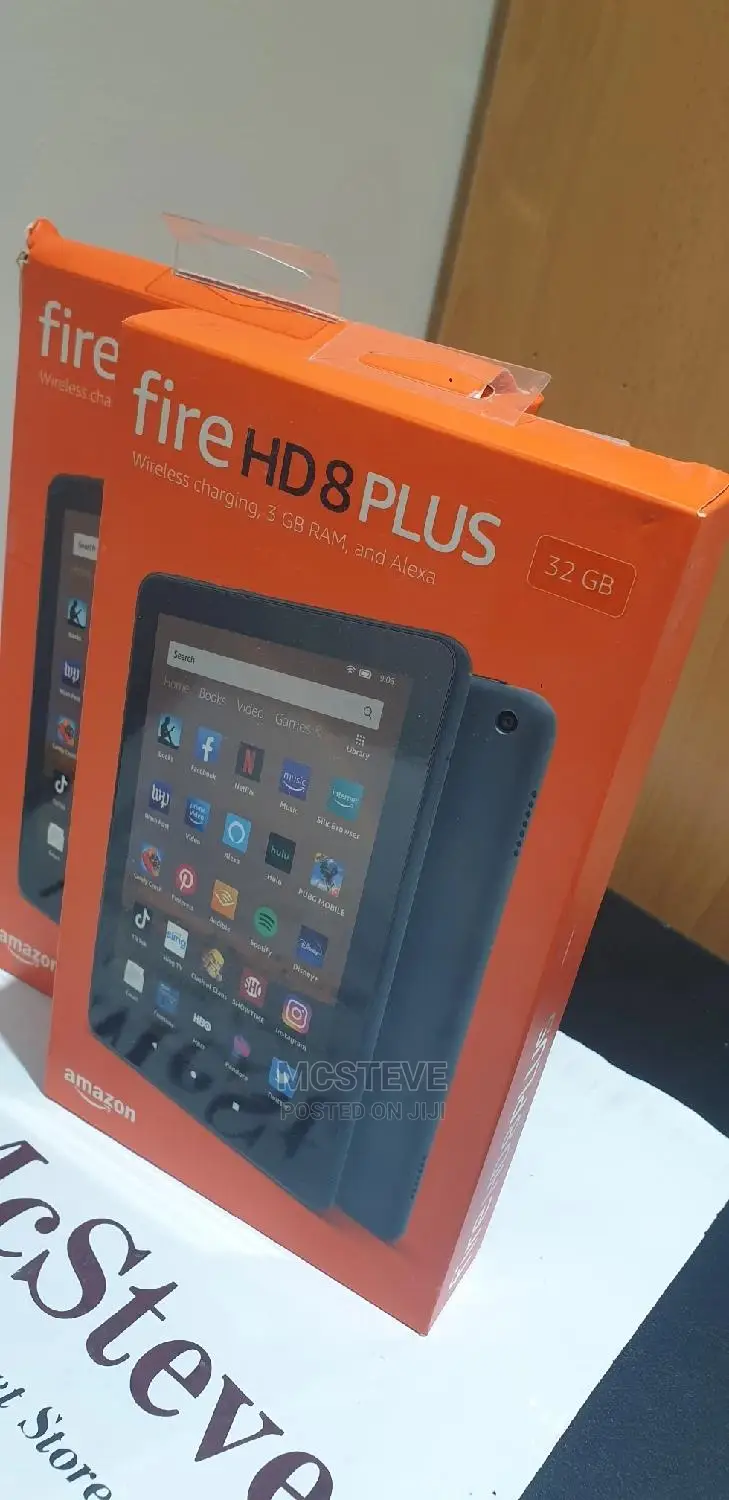 New Amazon Fire HD 8 Plus (2020) 32 GB Gray