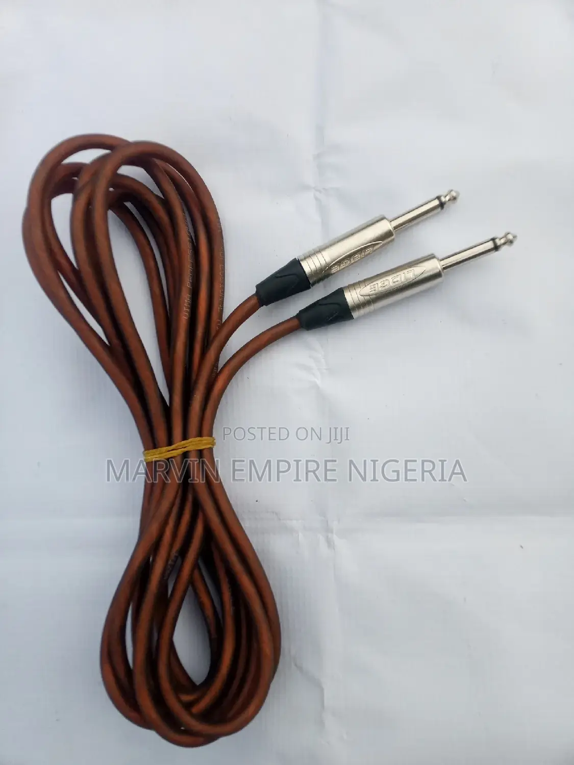 Original Cable Cord for Guitars Mixer Speakers Combo 5 Yards