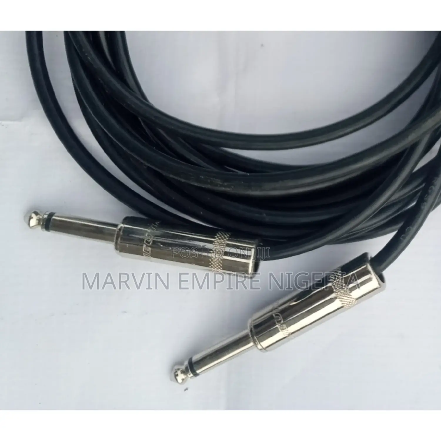 Jack Cable Cord for Guitars Mixer Speakers Combo 5 Yards