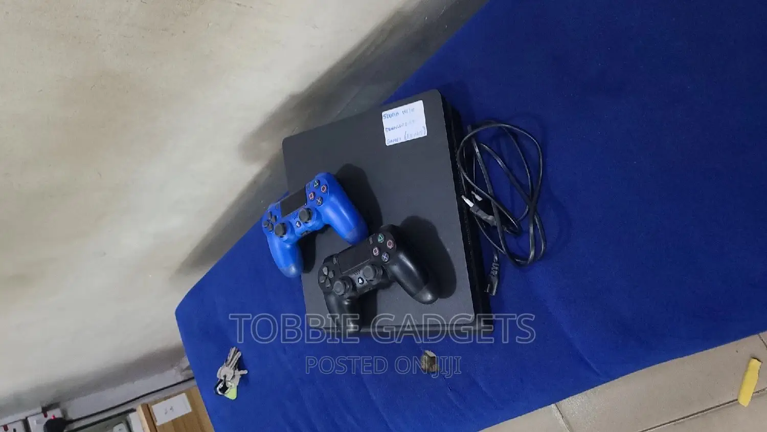Uk Used Playstation 4 Slim With 2 Pads And 9 Games