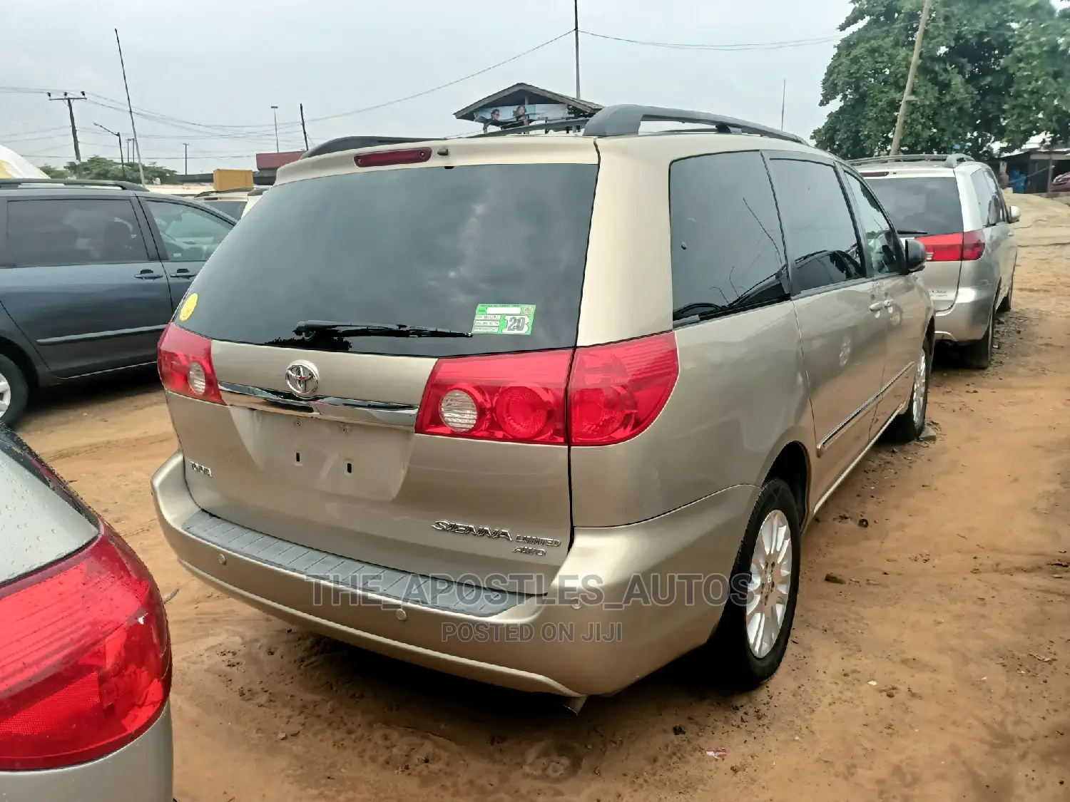Toyota Sienna XLE Limited 4WD 2008 Gold