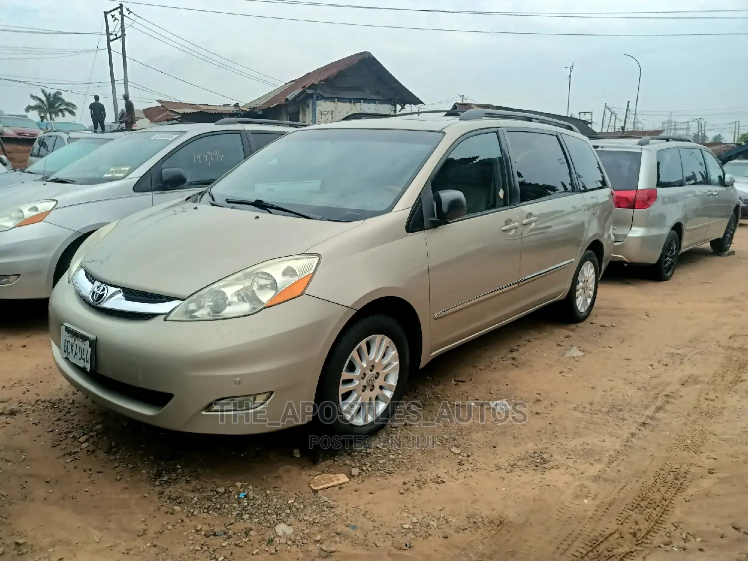 Toyota Sienna XLE Limited 4WD 2008 Gold