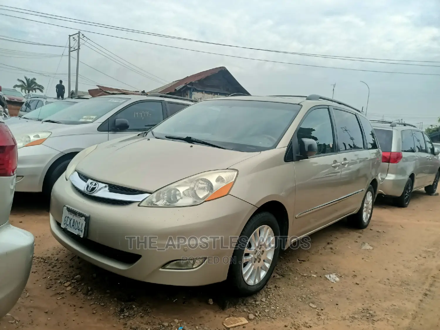Toyota Sienna XLE Limited 4WD 2008 Gold