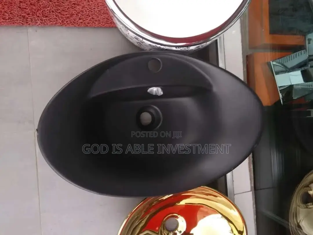 Original Black Countertop Basin