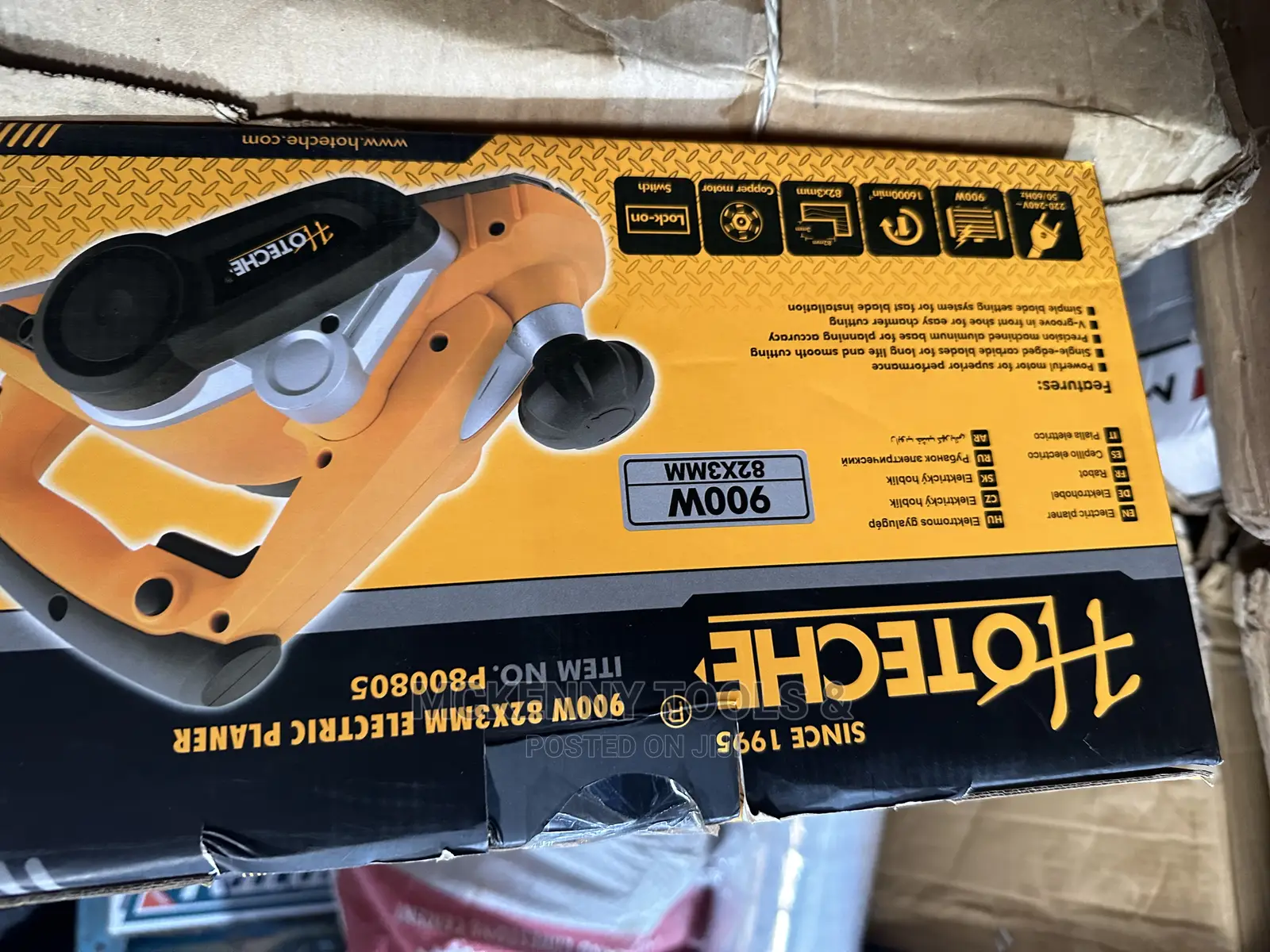Hoteche 90x2mm 950W Electric Planer