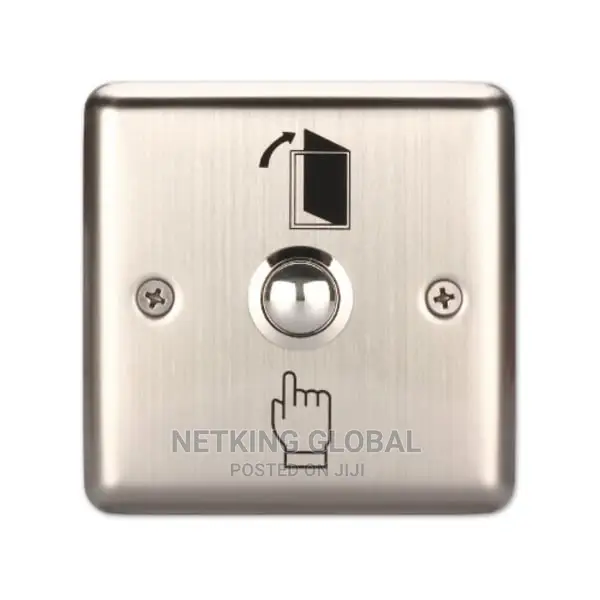Stainless Exit Button