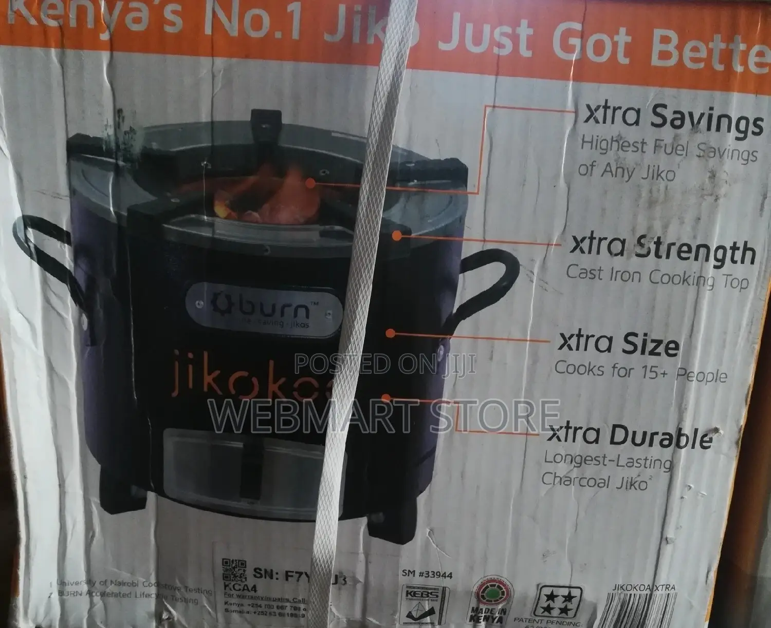 Charcoal Stove Jikokoa