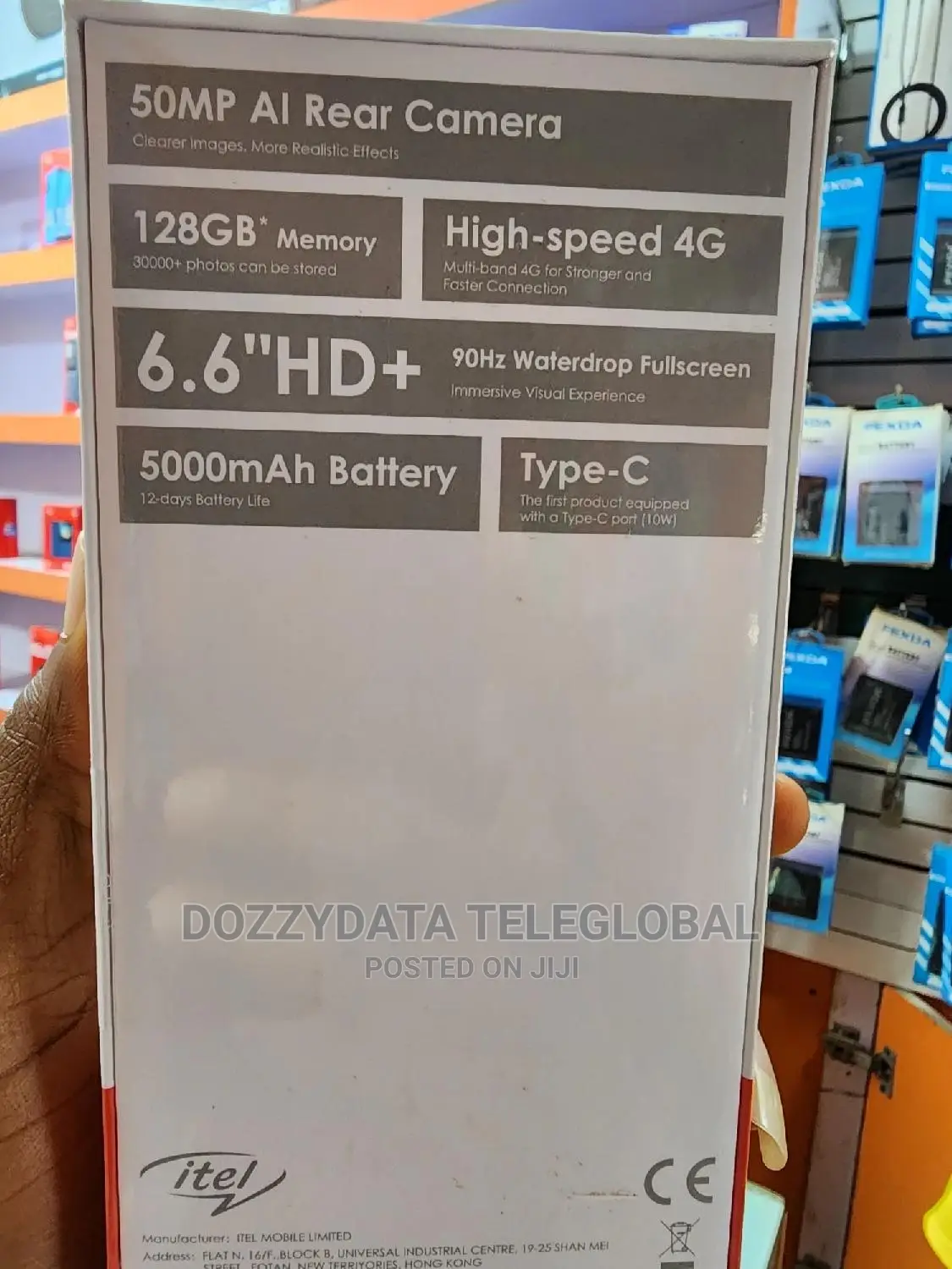 New Itel S23 128 GB