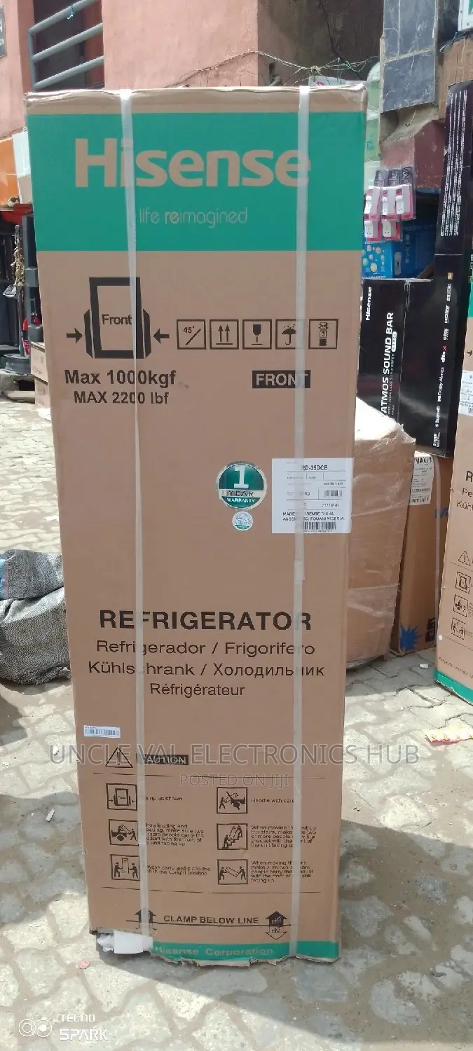 Hisense Double Door Fridge