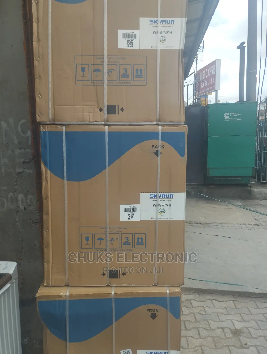 Skyrun Washing Machine 7kg With Air Dryer