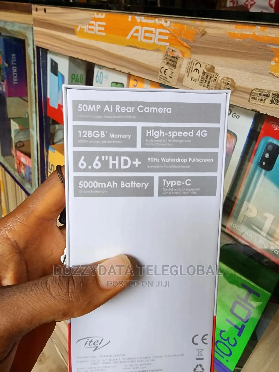 New Itel S23 128 GB
