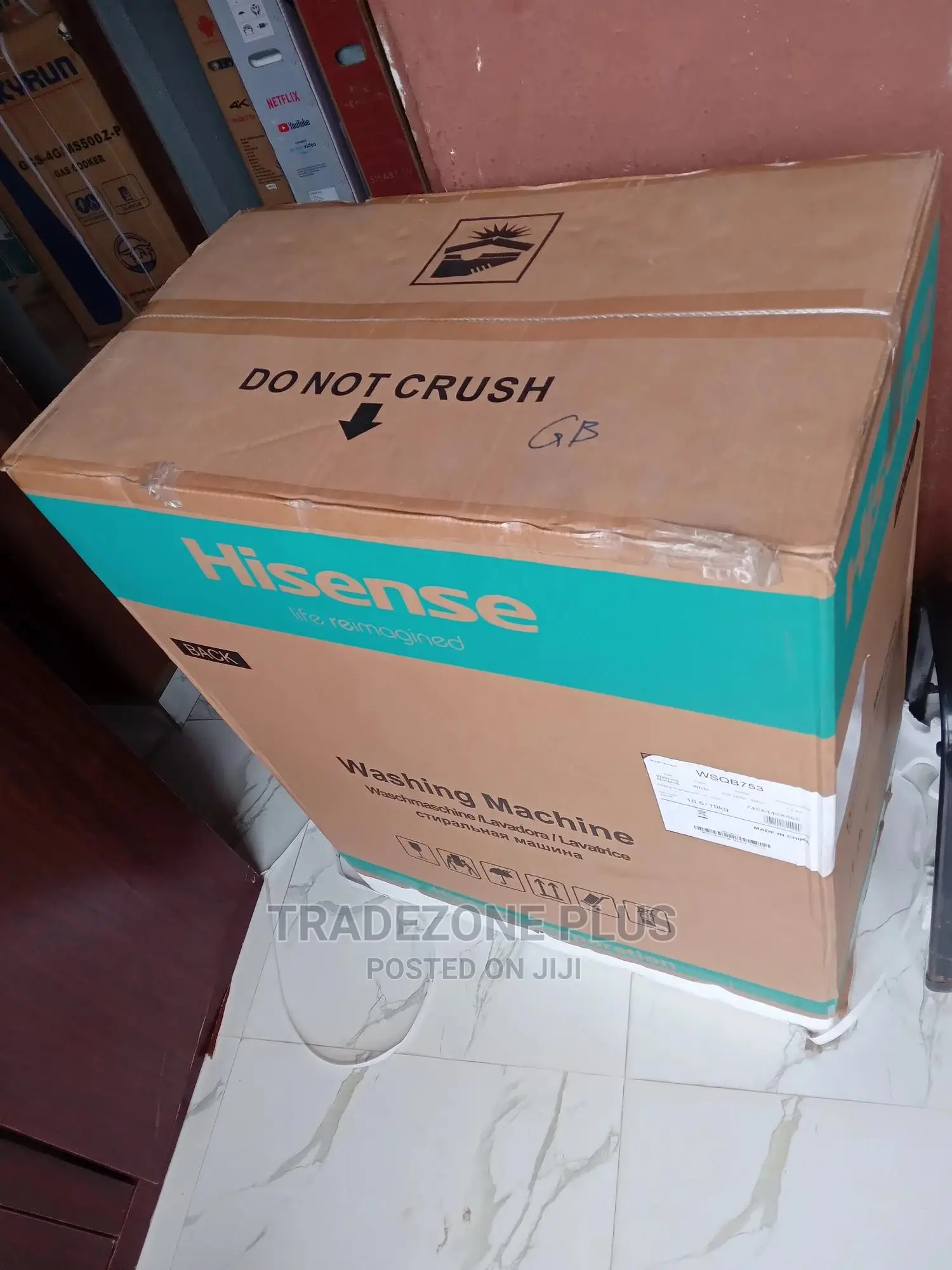 Brand New Hisense Twin Tub Washing Machine-Wsqb753