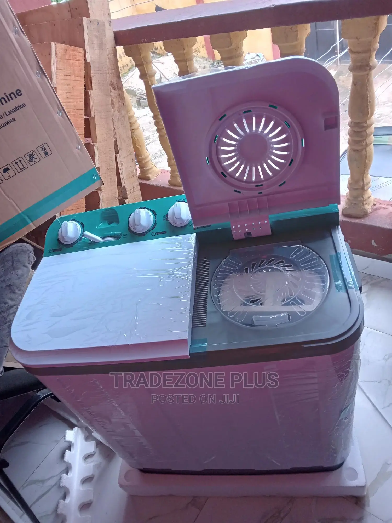 Brand New Hisense Twin Tub Washing Machine-Wsqb753