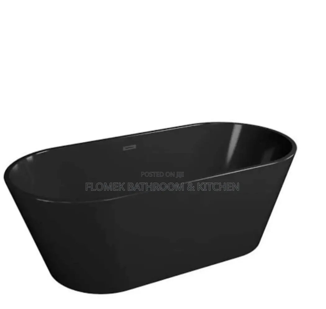 Acrylic Black Bathtub