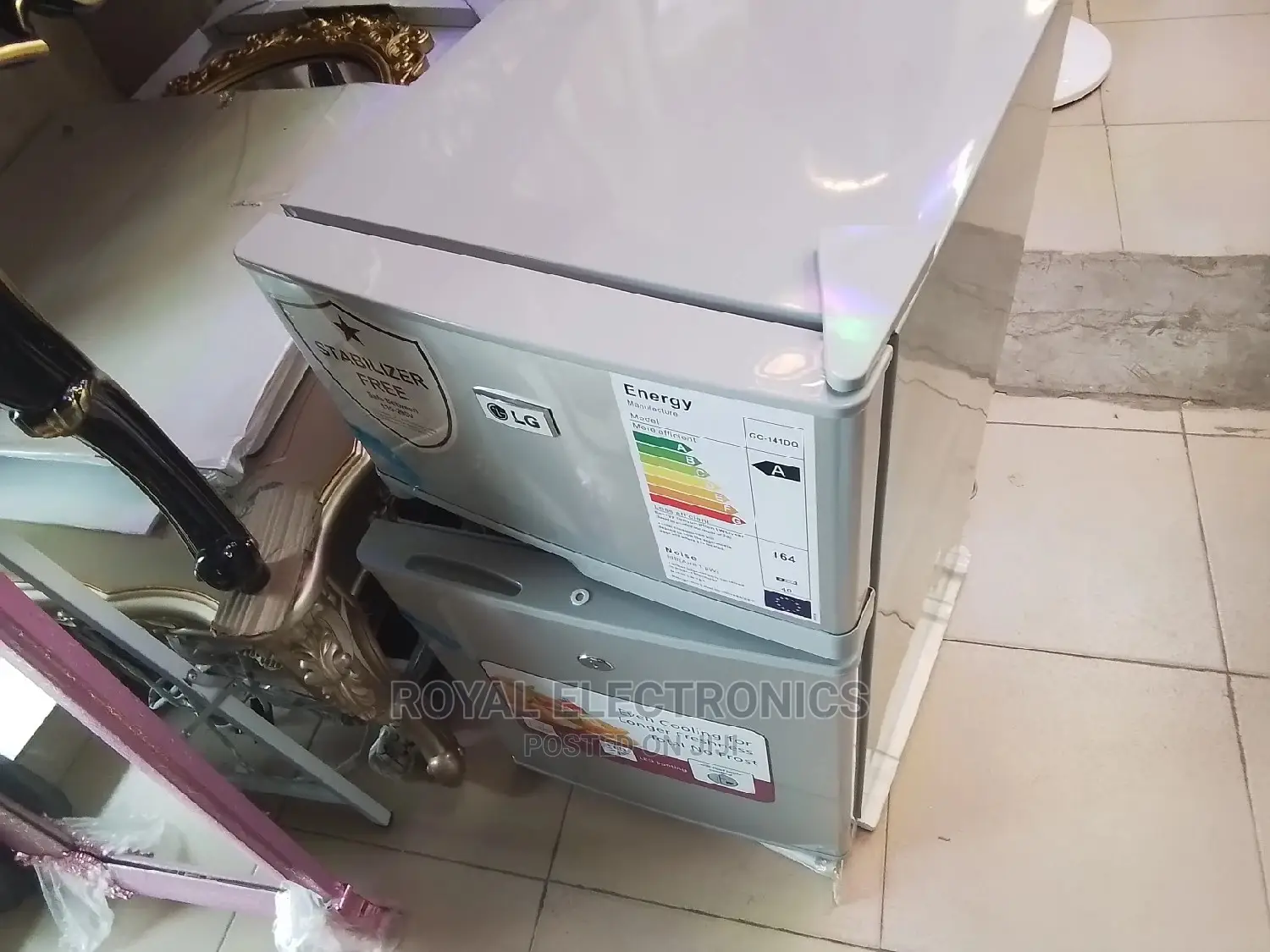Brand New Refrigerator and Small Freezer With Warranty LG