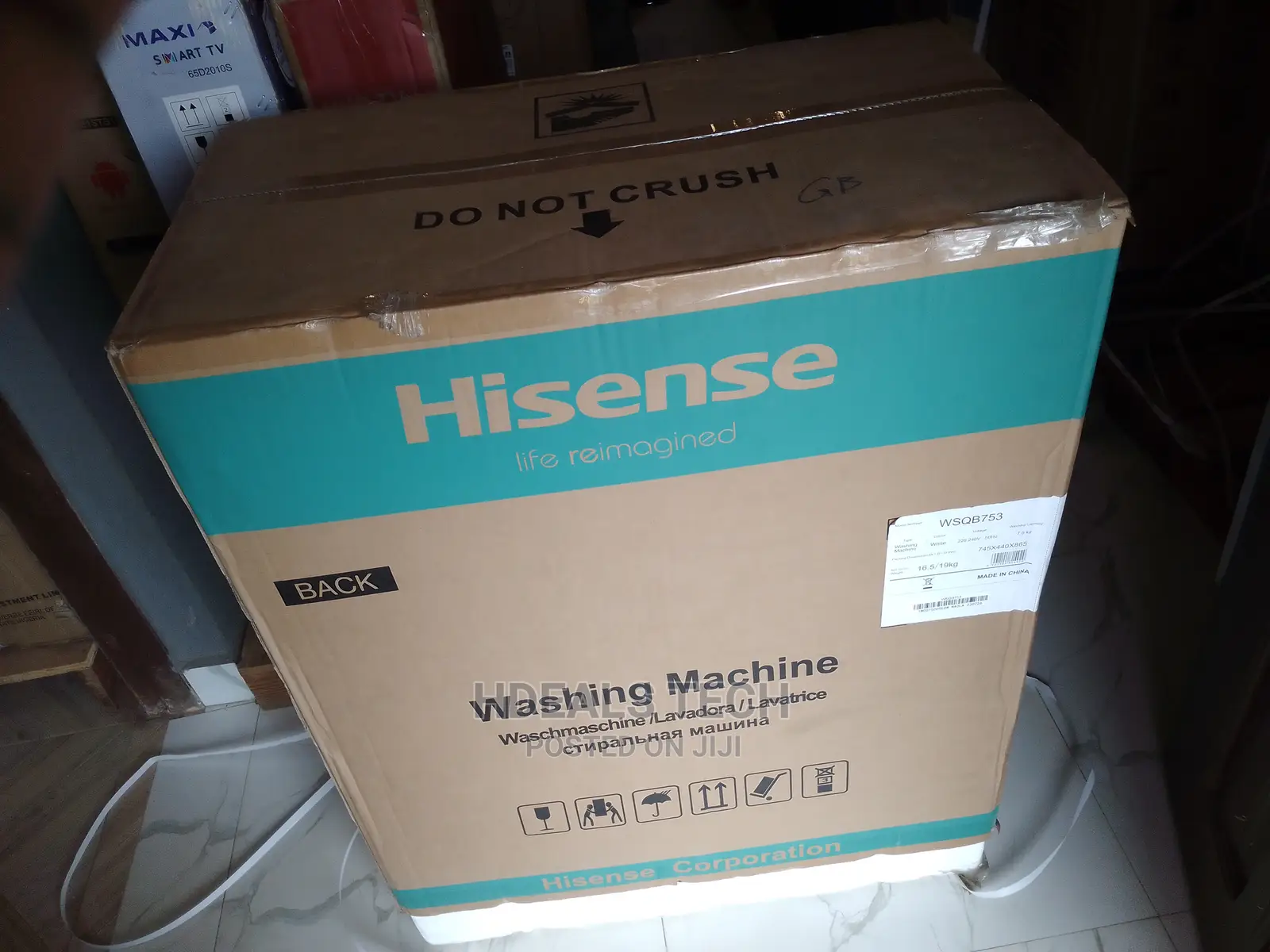World Best Quality Hisense 7.5kg Top Loader Washing Machine