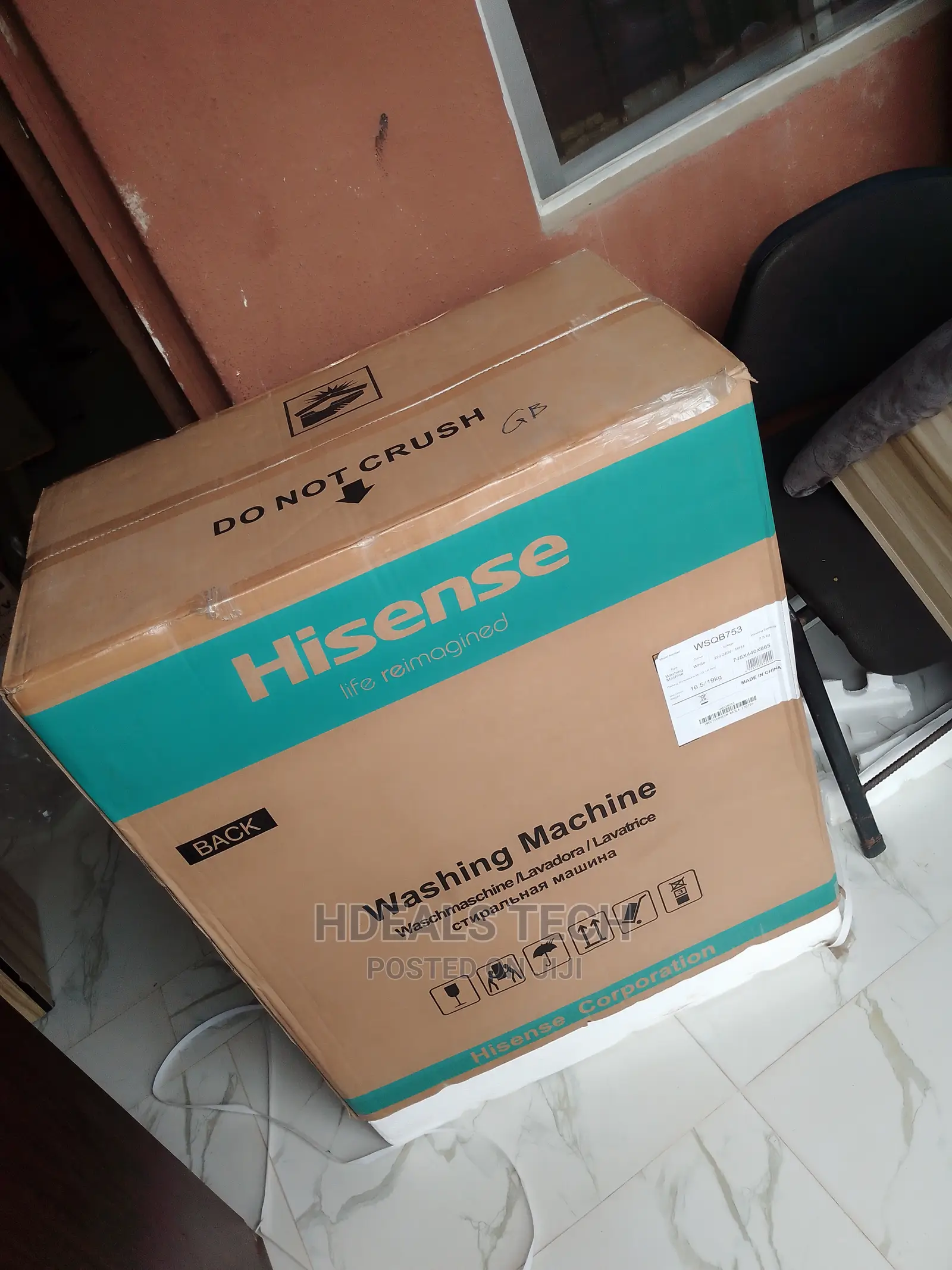 Affordable Hisense 7.5kg Top Loader Washing Machine