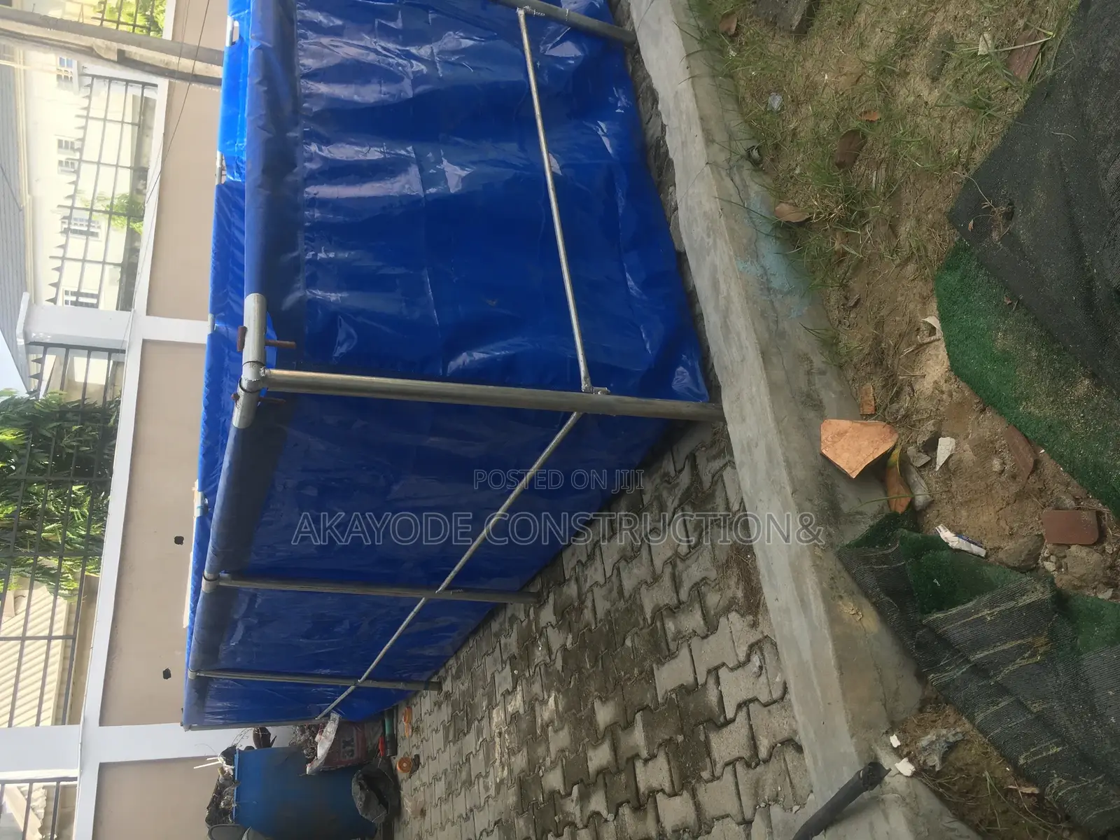 Mobile First Quality Fish Pond Tarpaulin Collapsible