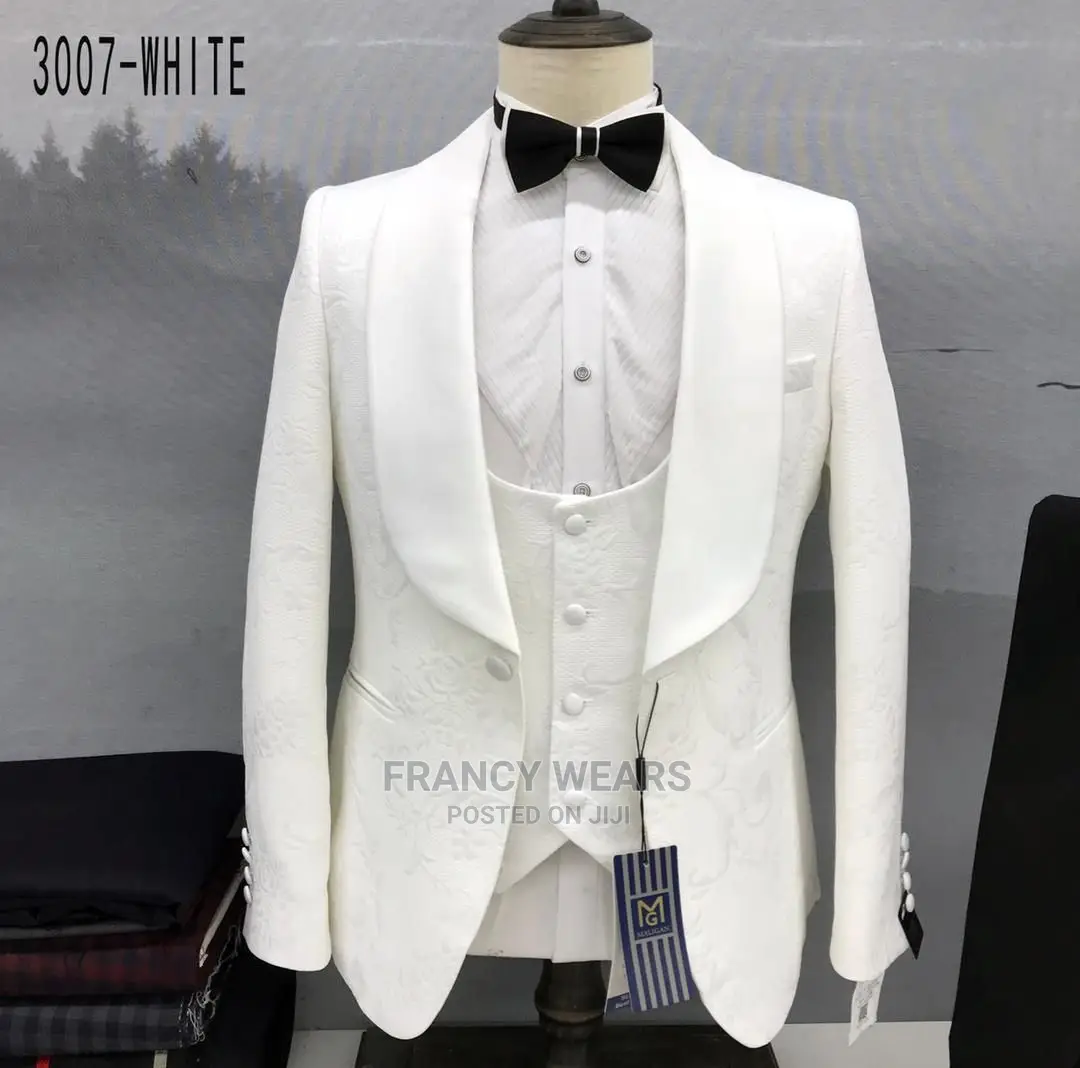 Brand New Quality Men's Occasional White Suit
