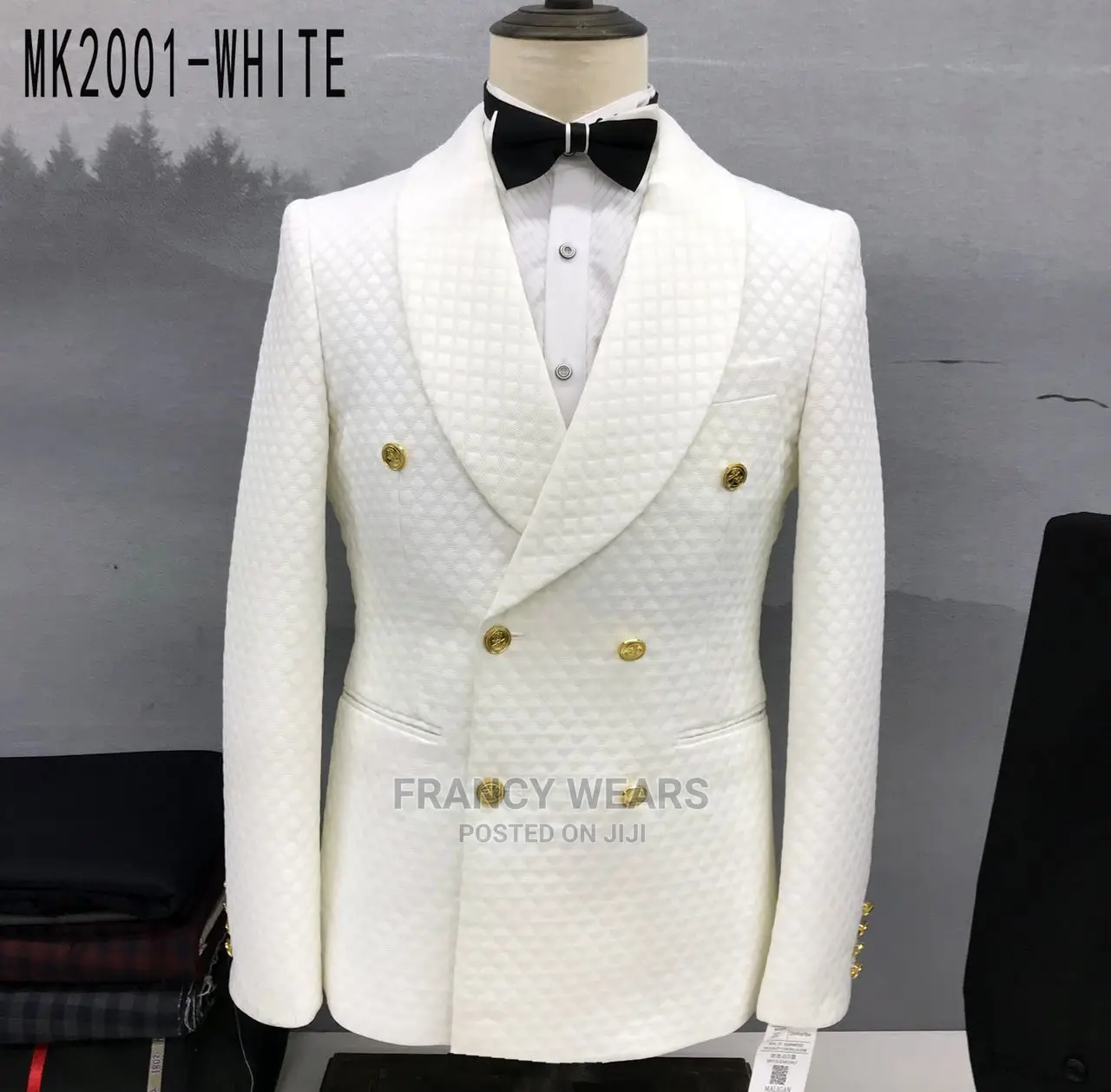 Brand New Quality Men's Occasional White Suit