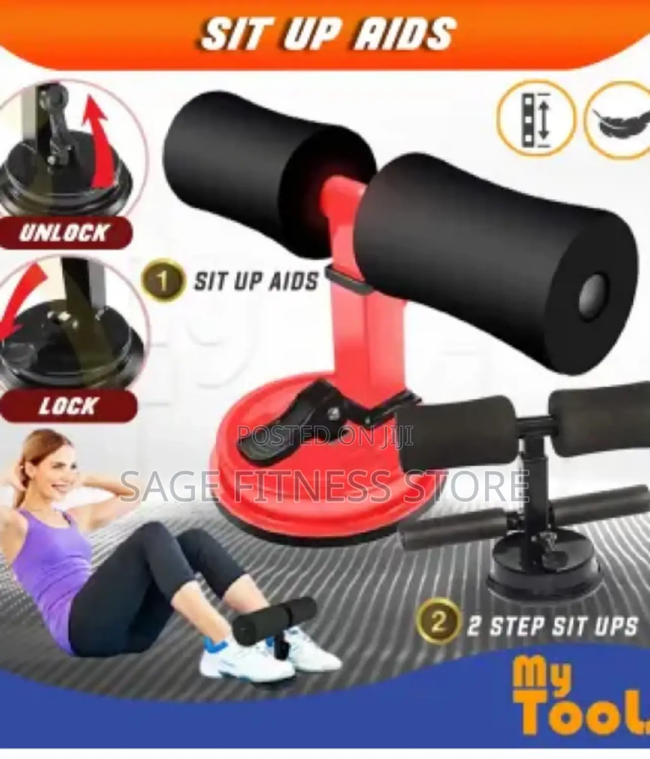 Abs Suction Sit Up Bar
