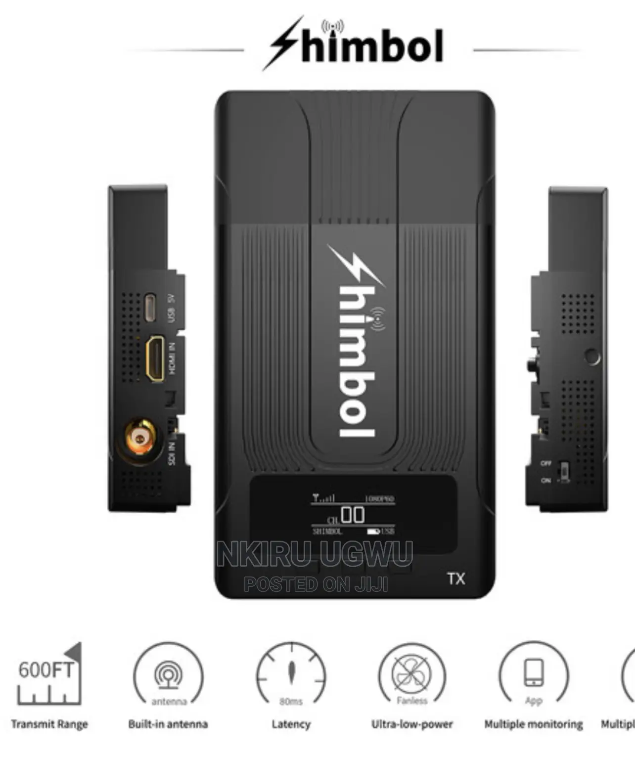 Shimbol ZO600S SDI HDMI Wireless Video Transmission System
