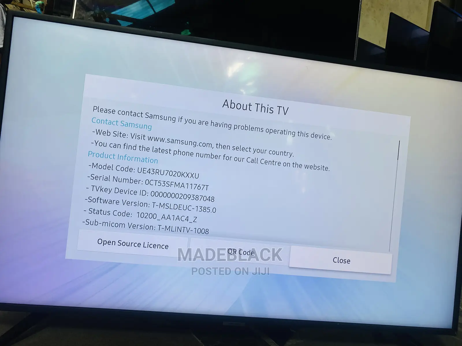 Samsung Ultra Hd Smart Tv 2019 Model 43 Inches