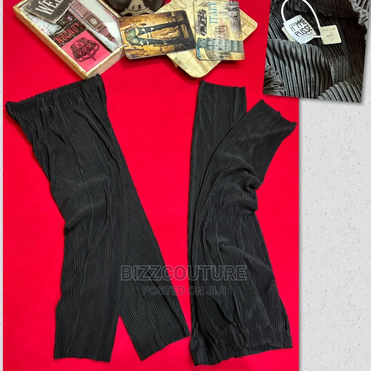 Original HOMMES PLISSE Pants Juggers Available in Store