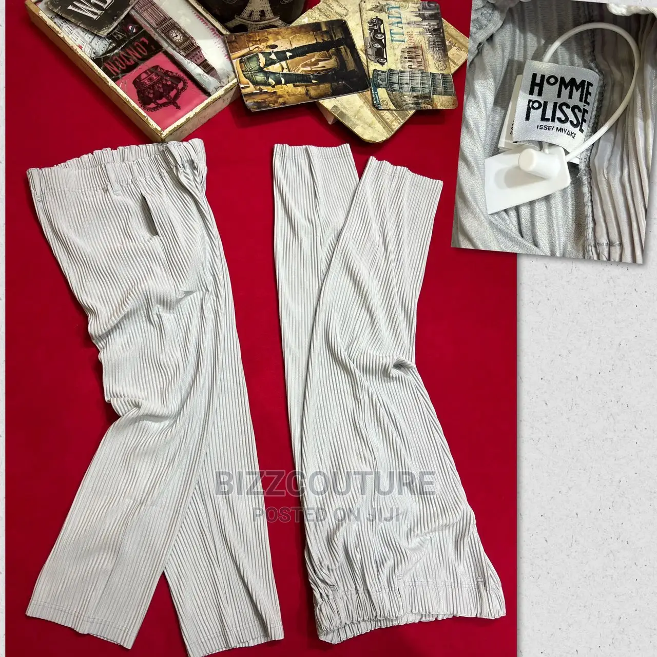 Original HOMMES PLISSE Pants Juggers Available in Store