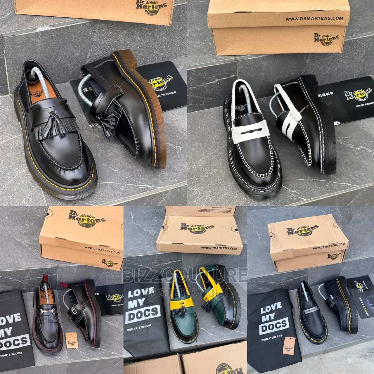 Original DR MARTENS 1461QUAD BOOTS Black Available in Store