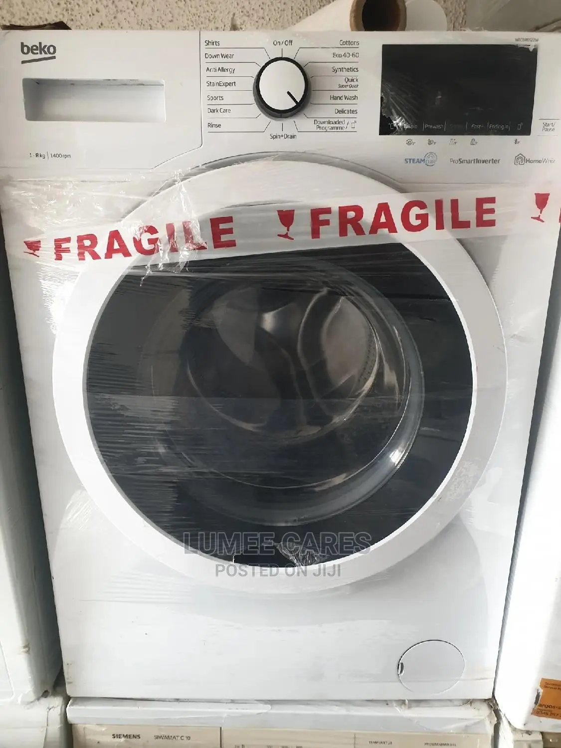 Beko 8kg Inveter Automatic Washing Machine