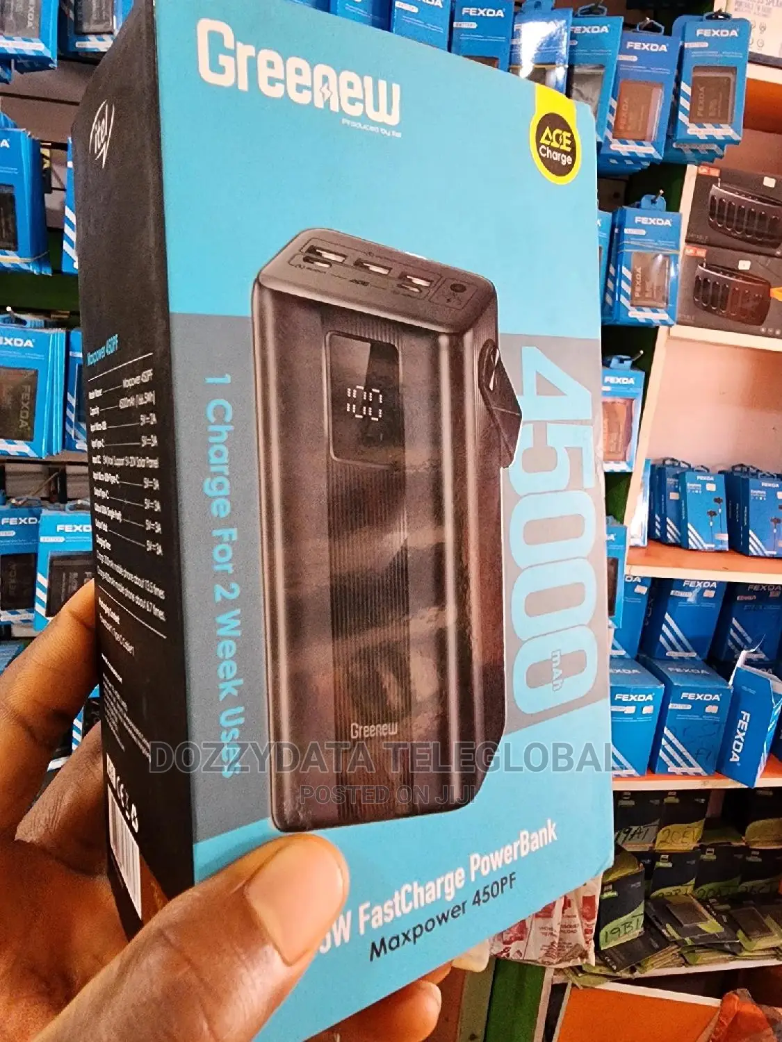 Itel Greenew 45,000mah Power Bank