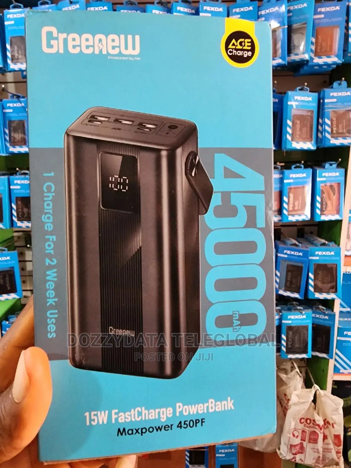 Itel Greenew 45,000mah Power Bank