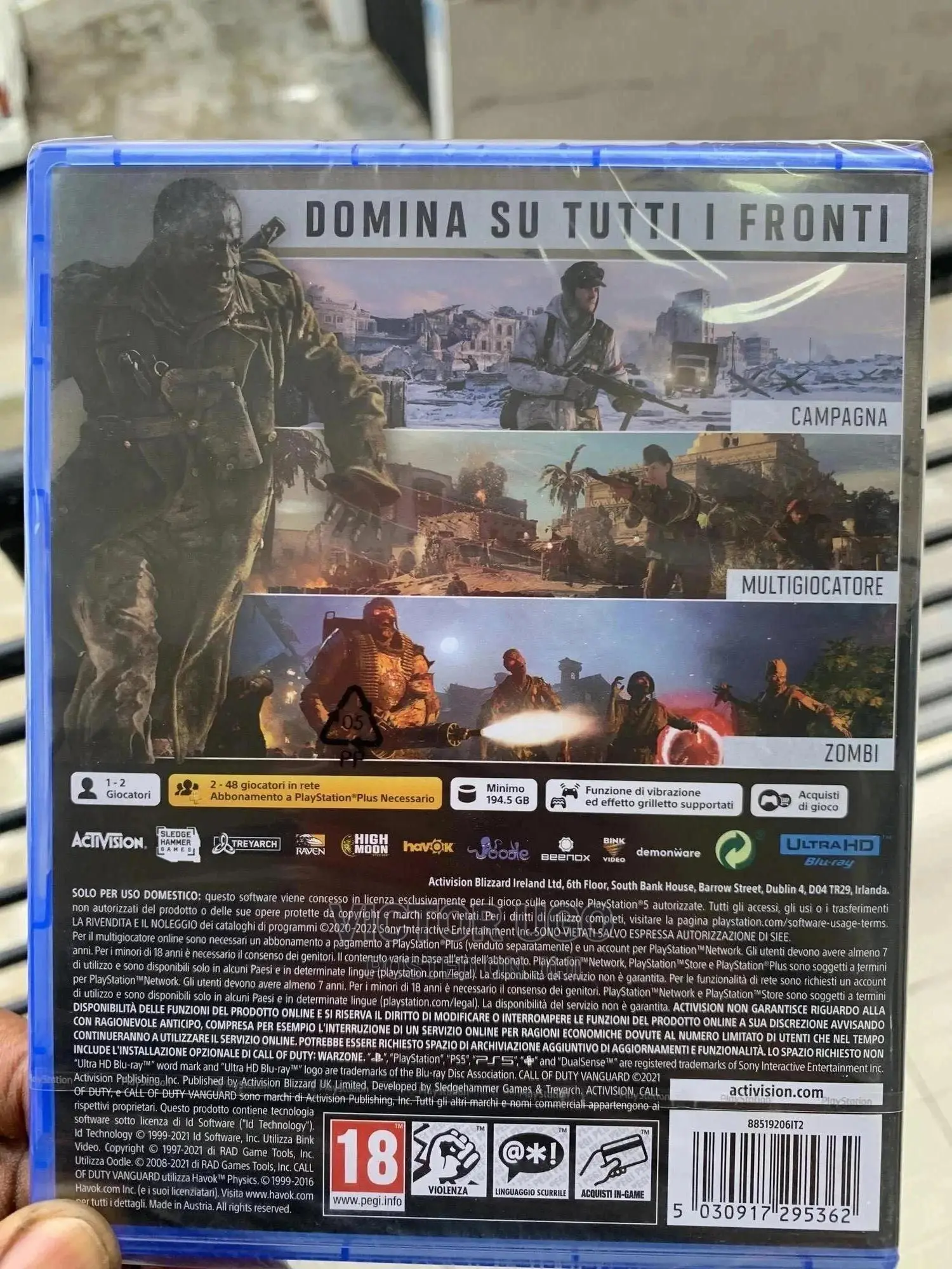 Ps5 Call of Duty Vanguard