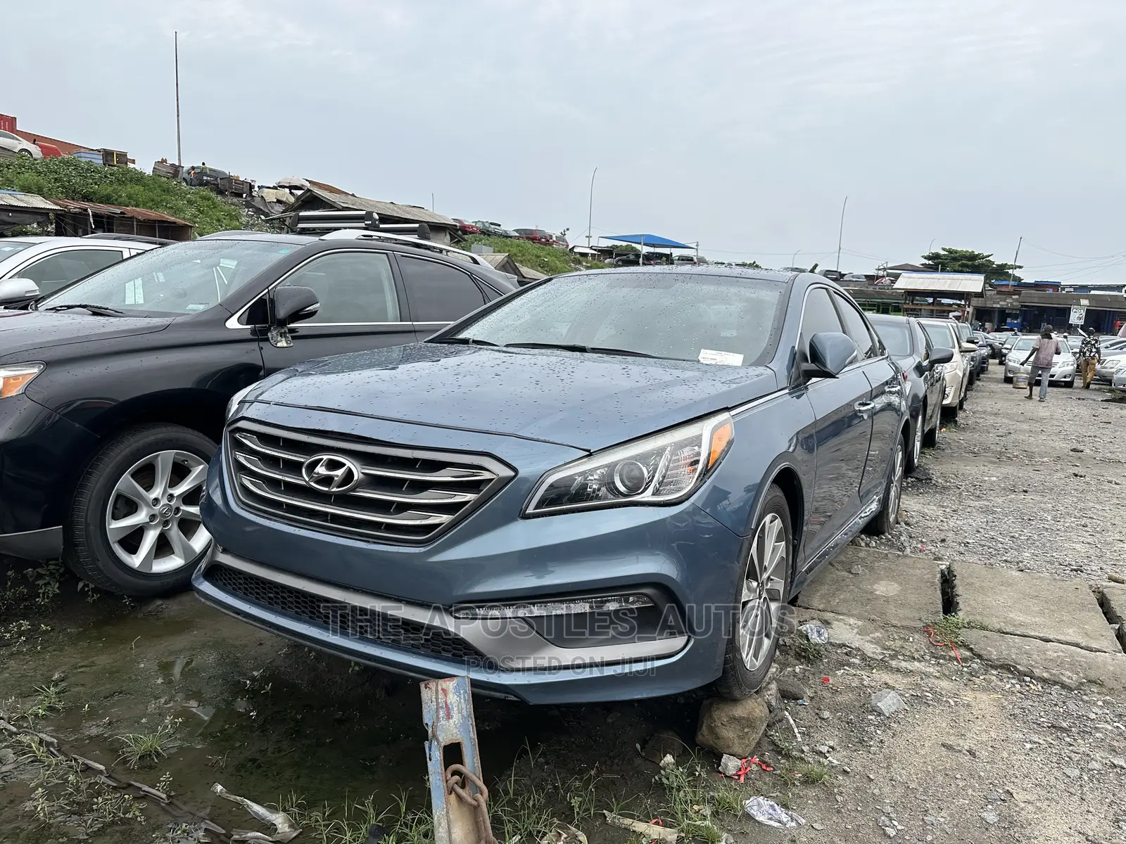 Hyundai Sonata 2016 Blue