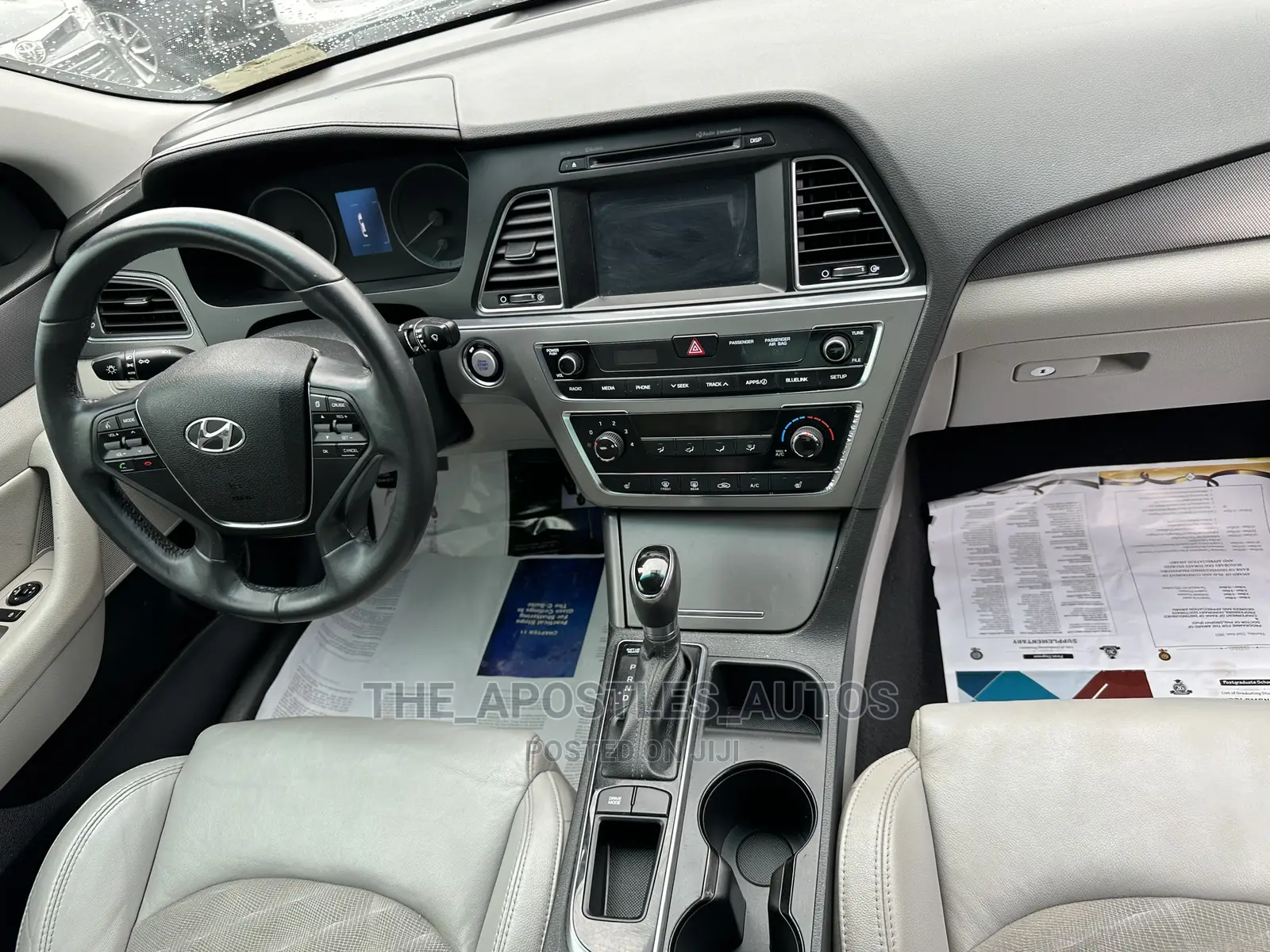 Hyundai Sonata 2016 Blue