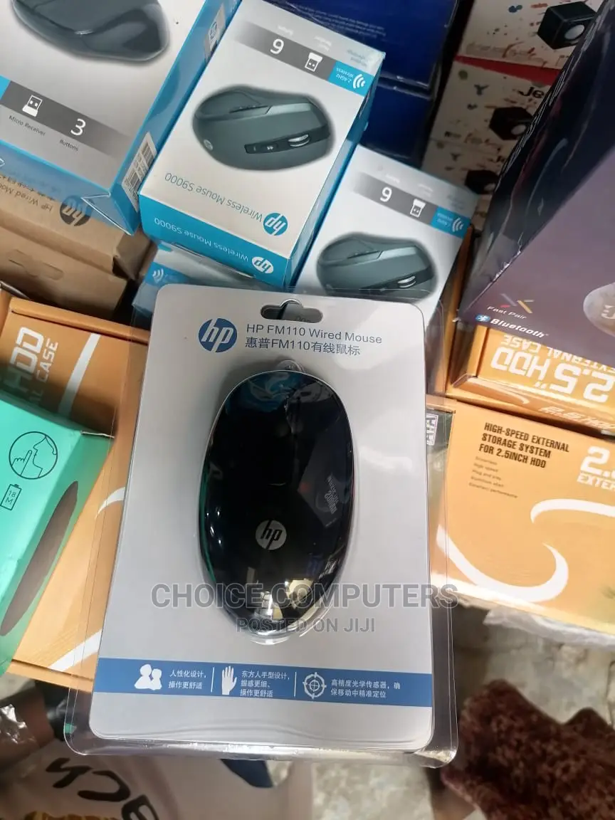 Hp FM110 USB Wired Optical Mouse