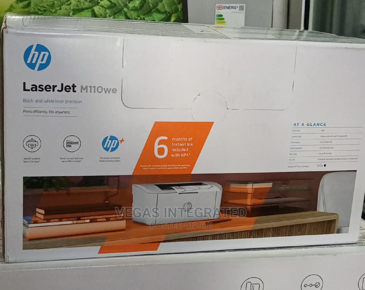HP Laserjet M110we Airprint Black and White Wireless Printer