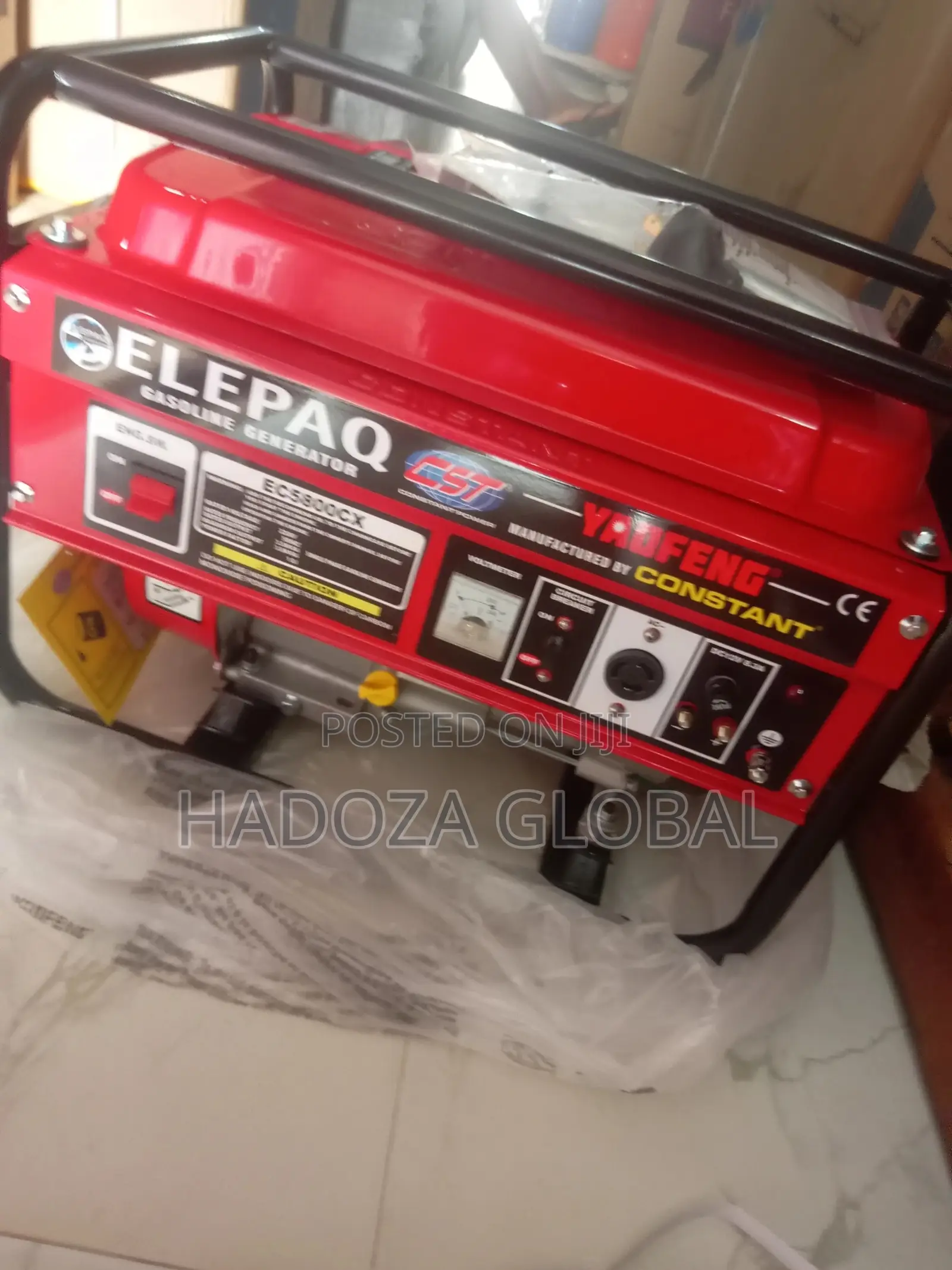 Elepaq Constant 3.5KVA Manual Start Generator (Low Noise)