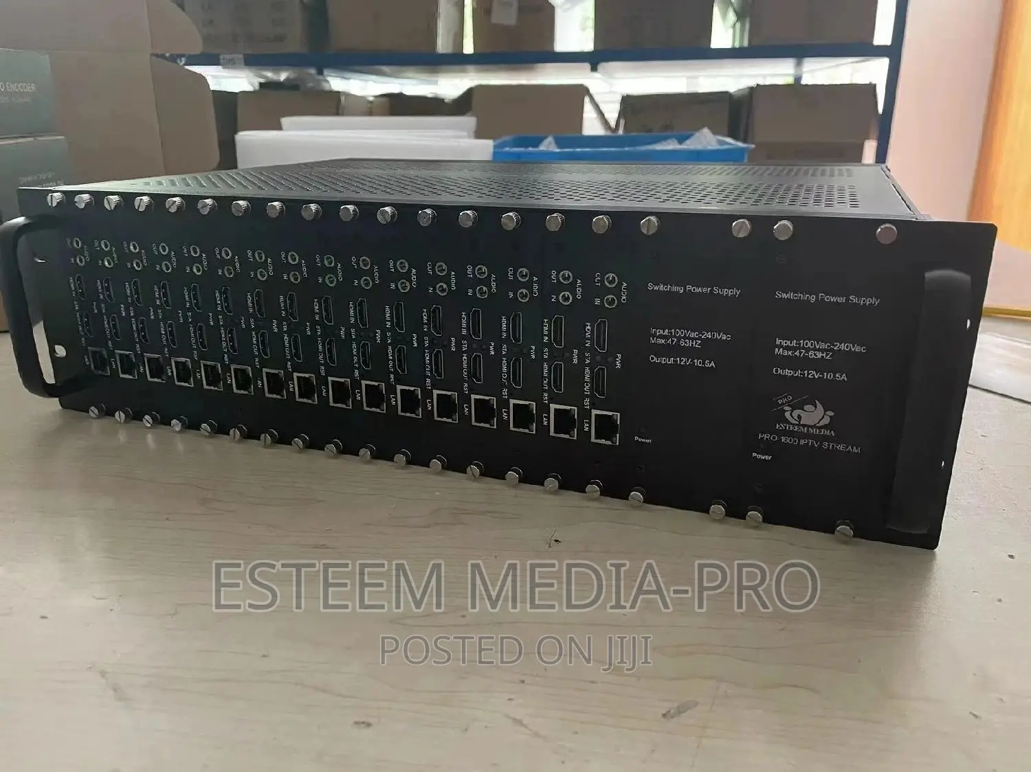Pro-1600 Iptv Encoder H264/H265 16 Hdmi - Lan Video Streamer