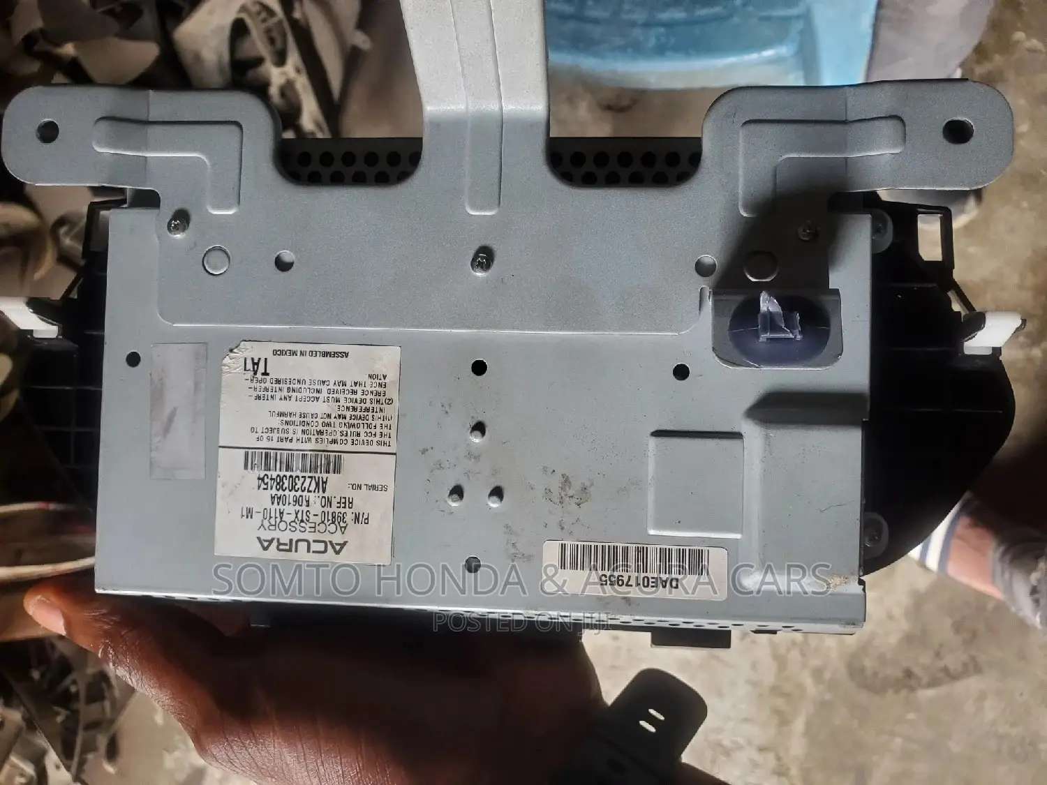 Navigation Screen Acura ZDX/MDX 2010-2013
