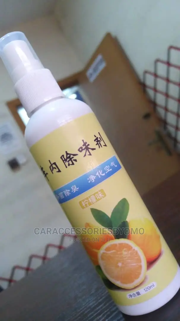 Car Interior Deodorant and Purifying Air Lemon Flavor 120ml