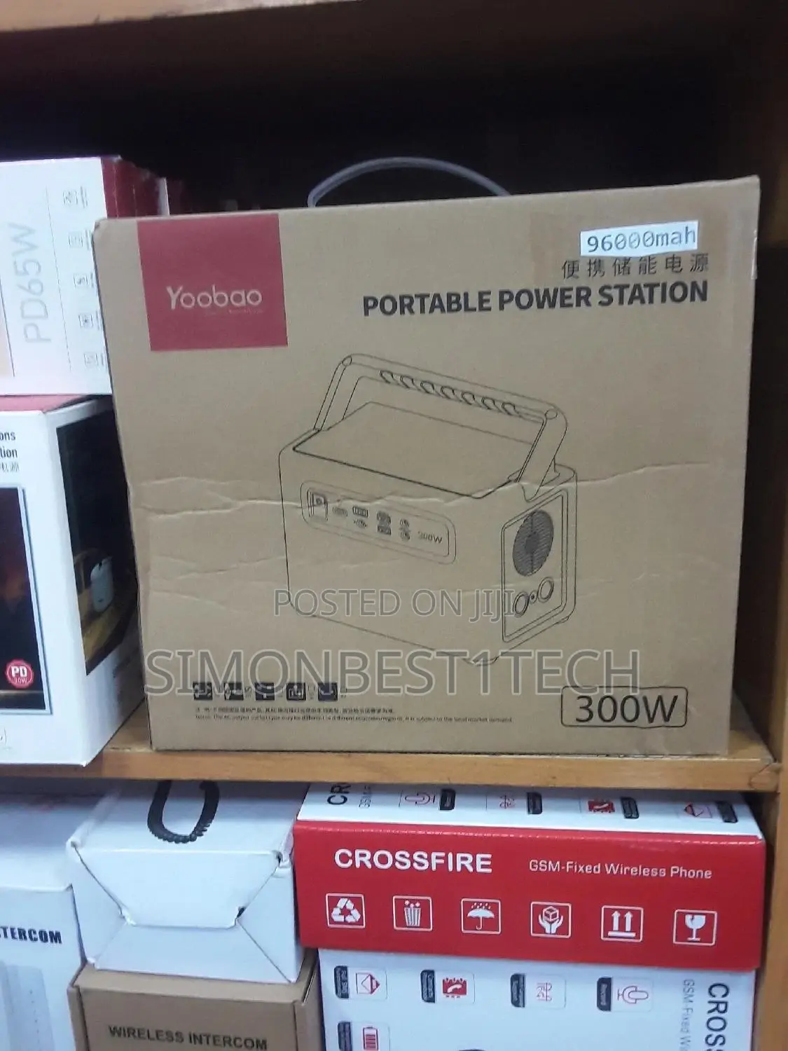 Yoobao Power Station 96000mah 300w.