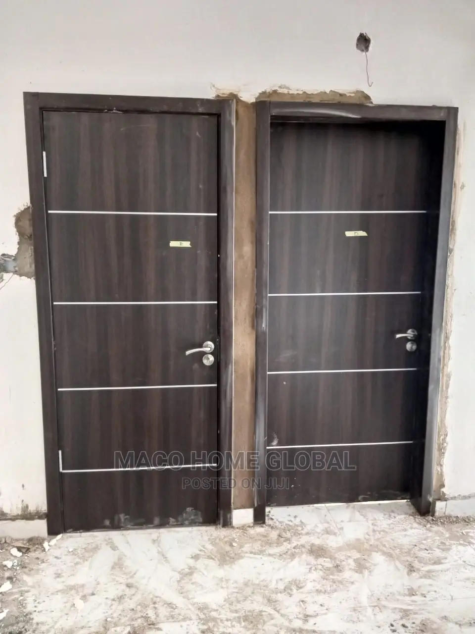 840. HDF Wooden Door