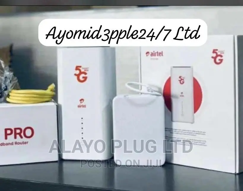 Airtel 5g Physical Sim Router With Unlimted Data Sim