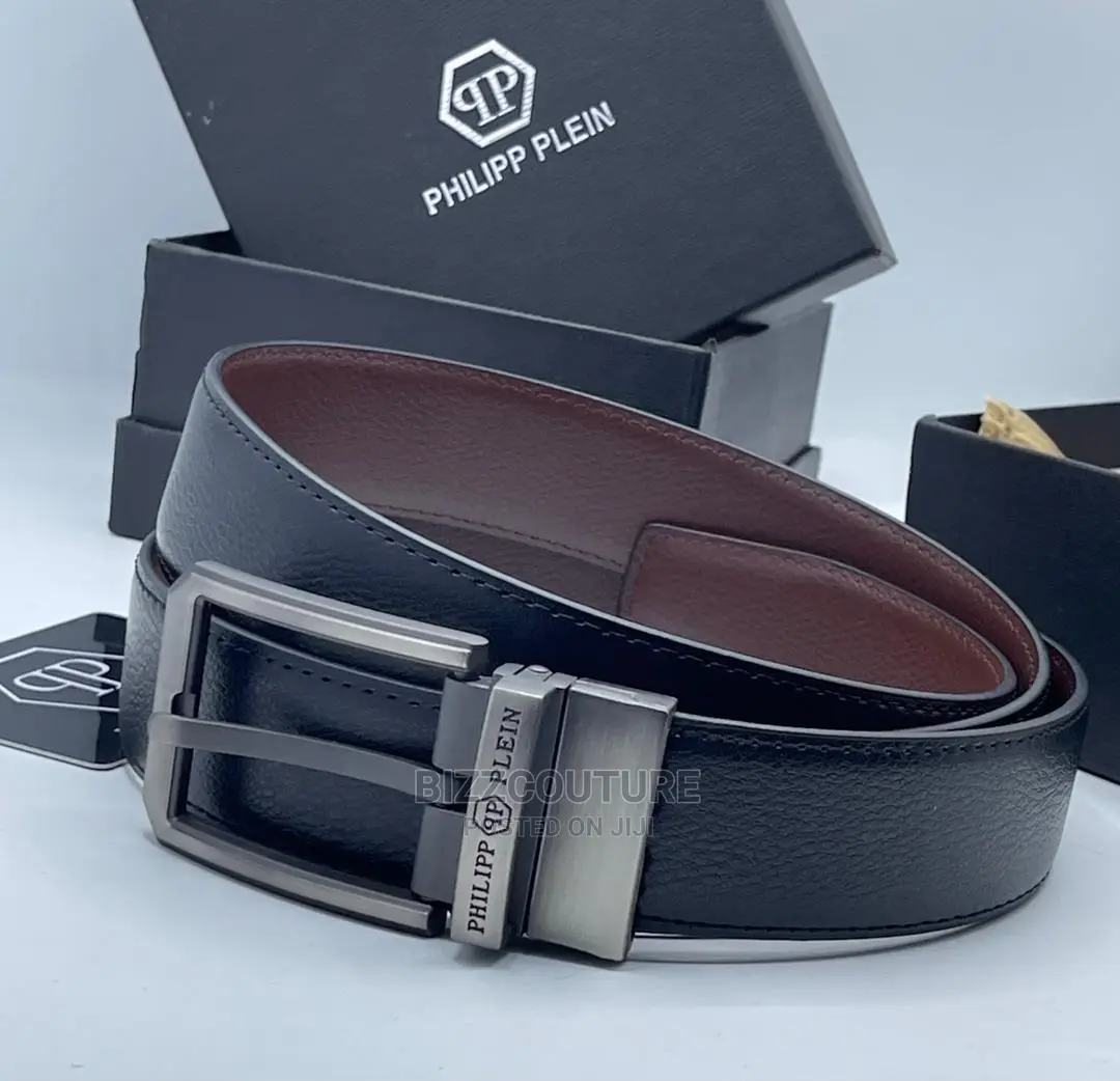 Original PHILLIPP PLEIN Leather Belts Available in Store