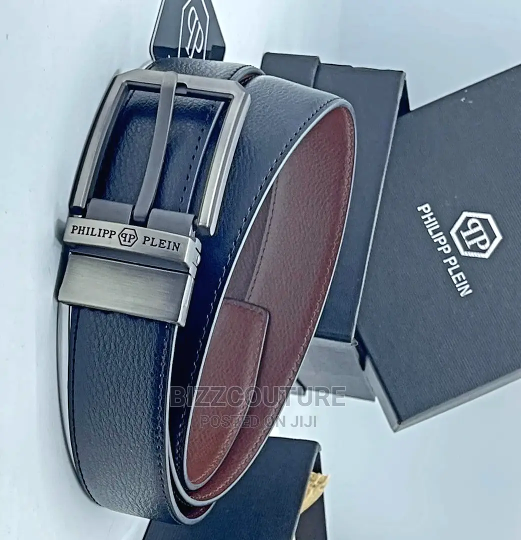 Original PHILLIPP PLEIN Leather Belts Available in Store