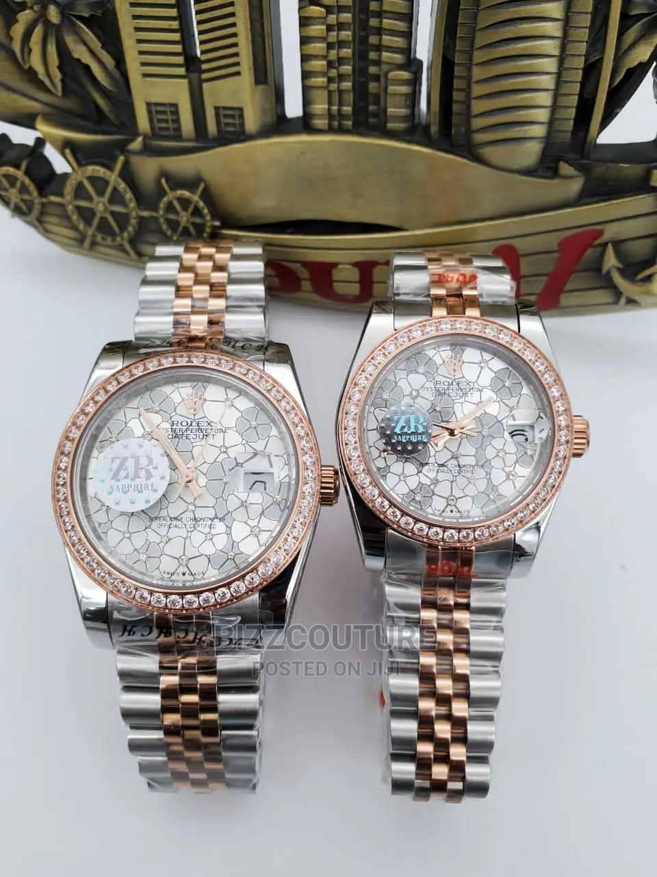 Original ROLEX Date-Just Gold Steel Chain Available Instore