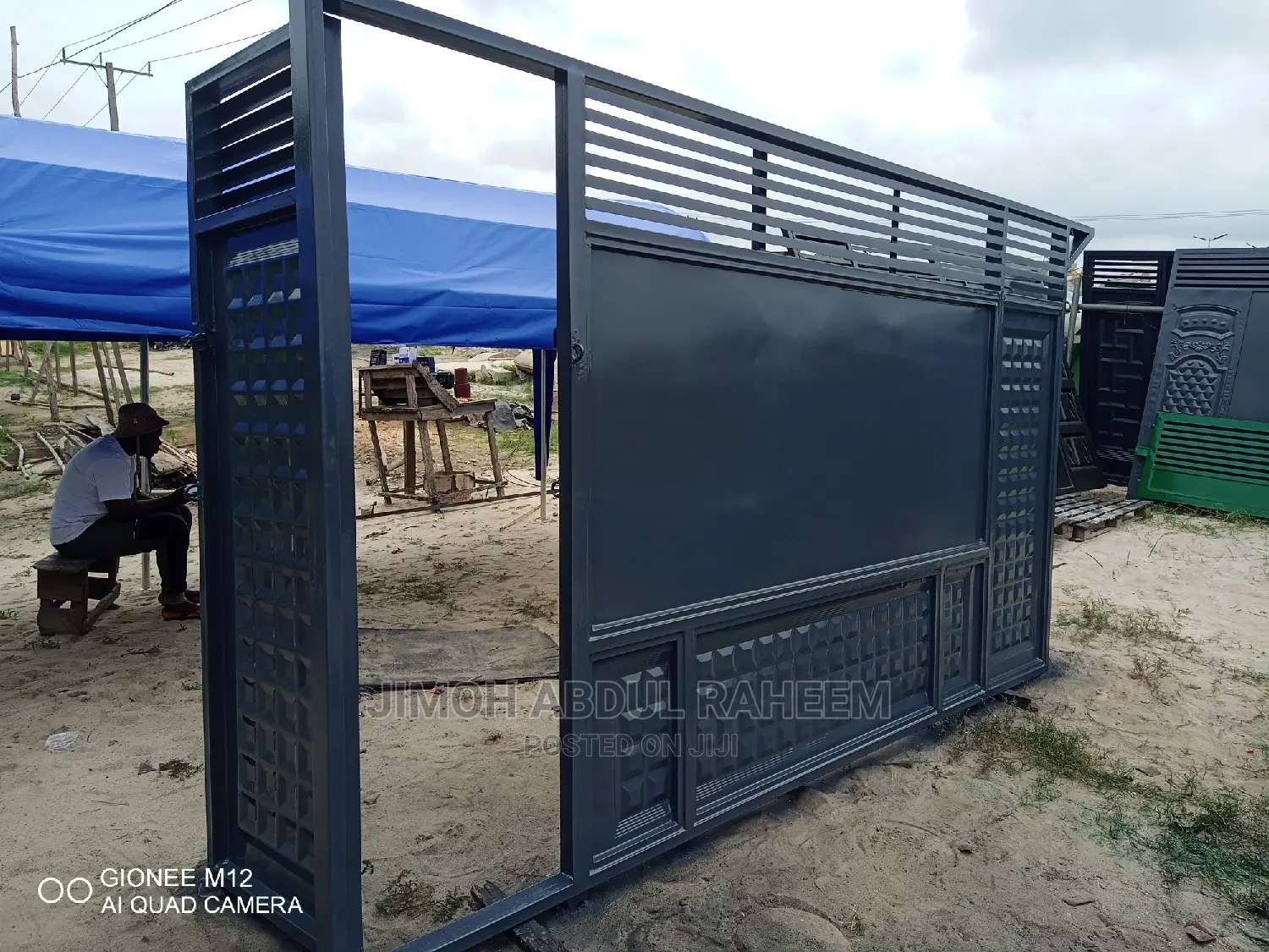 Modern Iron Sliding Gate